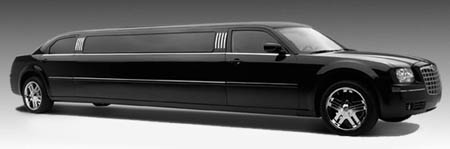limousine chryisler c 300 nera